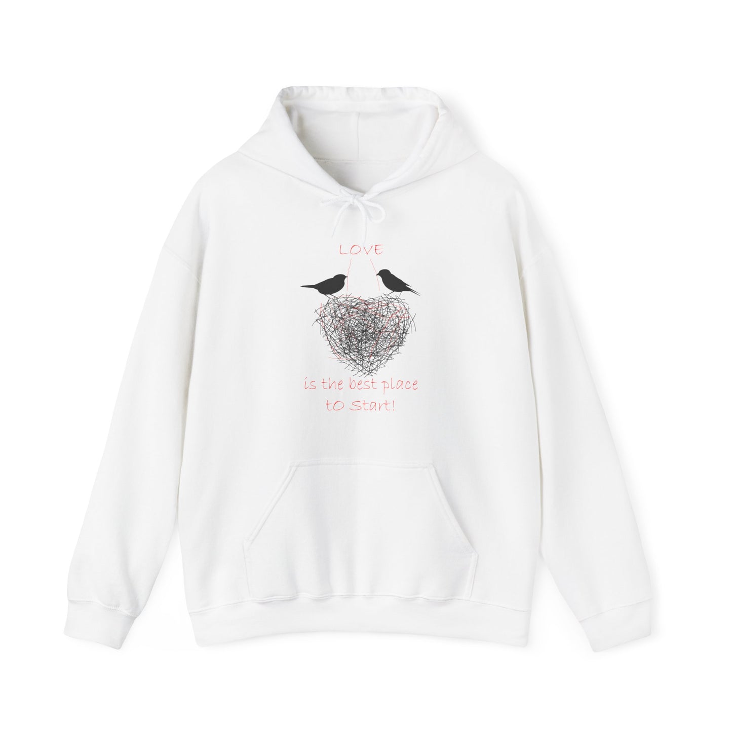 Bird Nest Love Hoodie