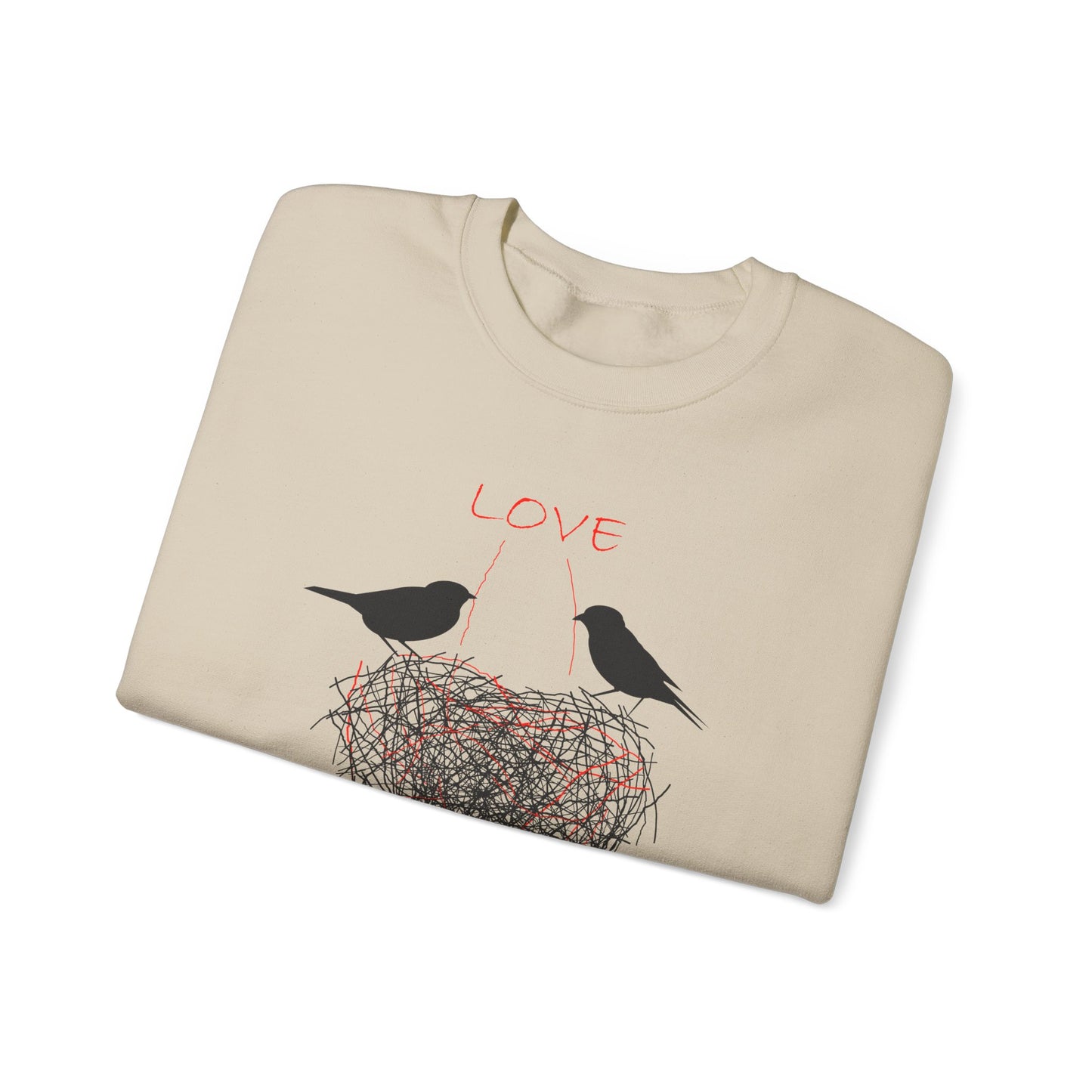 Bird Nest Love sweatshirt