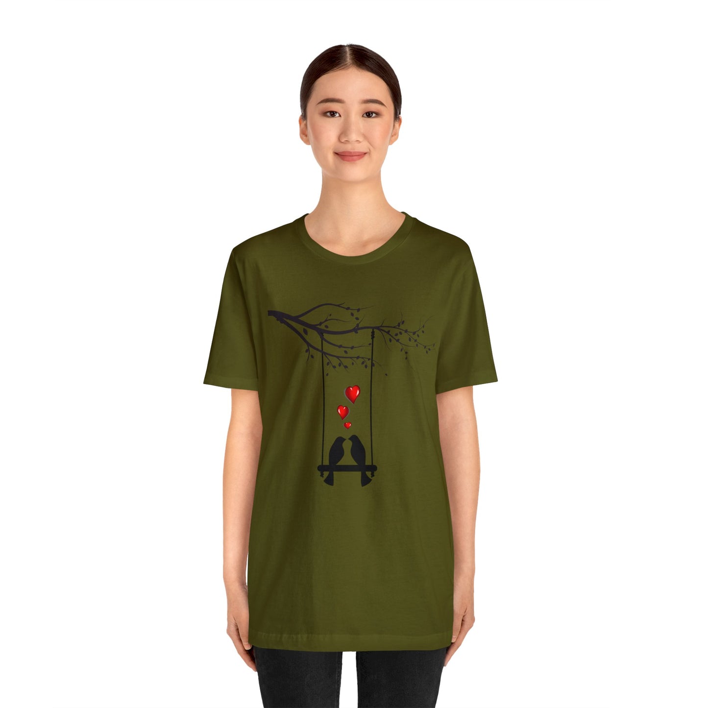 Love Birds in Tree t-shirt