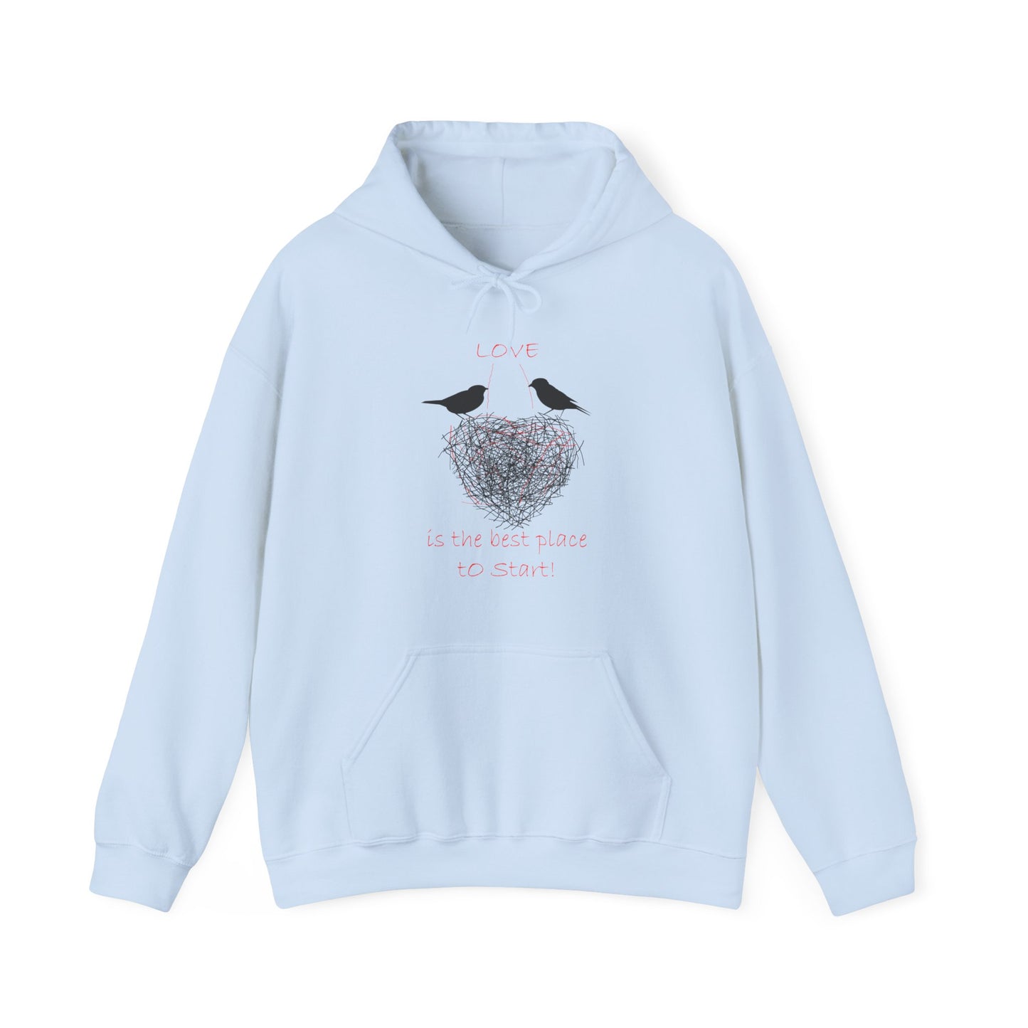 Bird Nest Love Hoodie