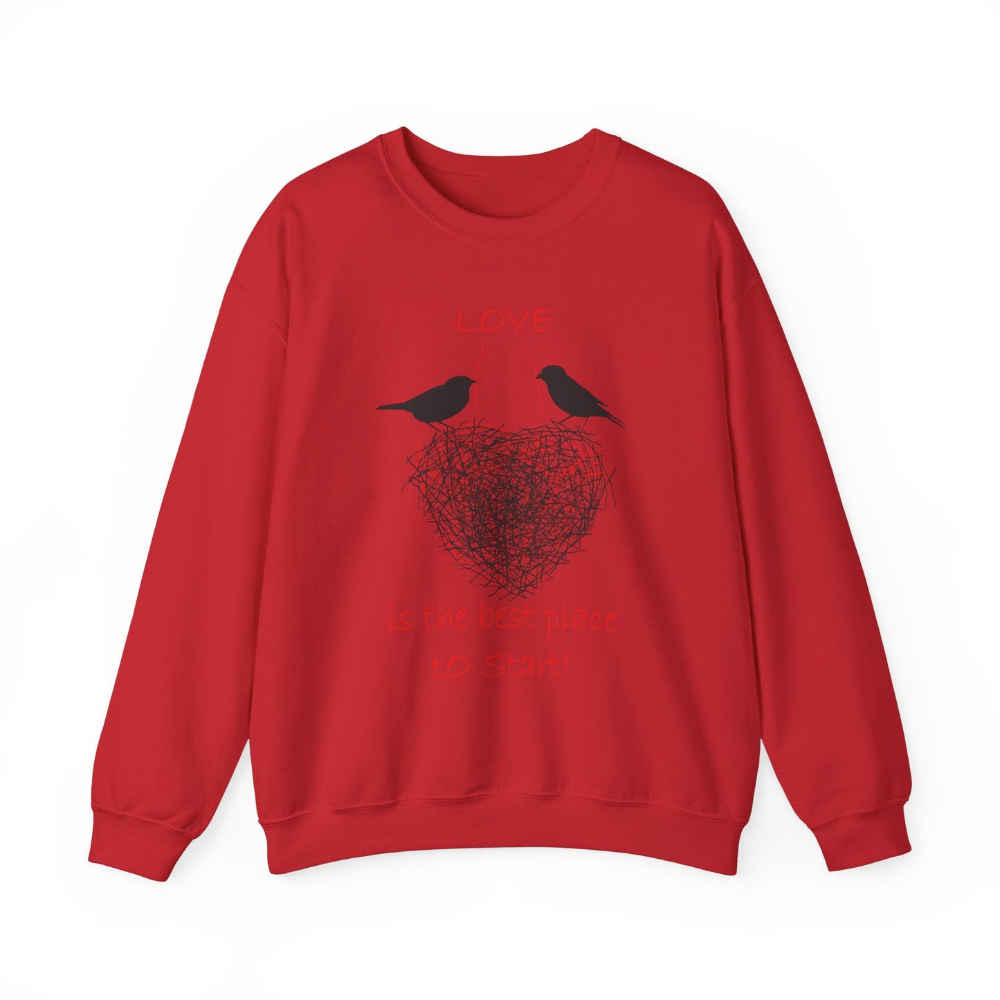 Bird Nest Love sweatshirt