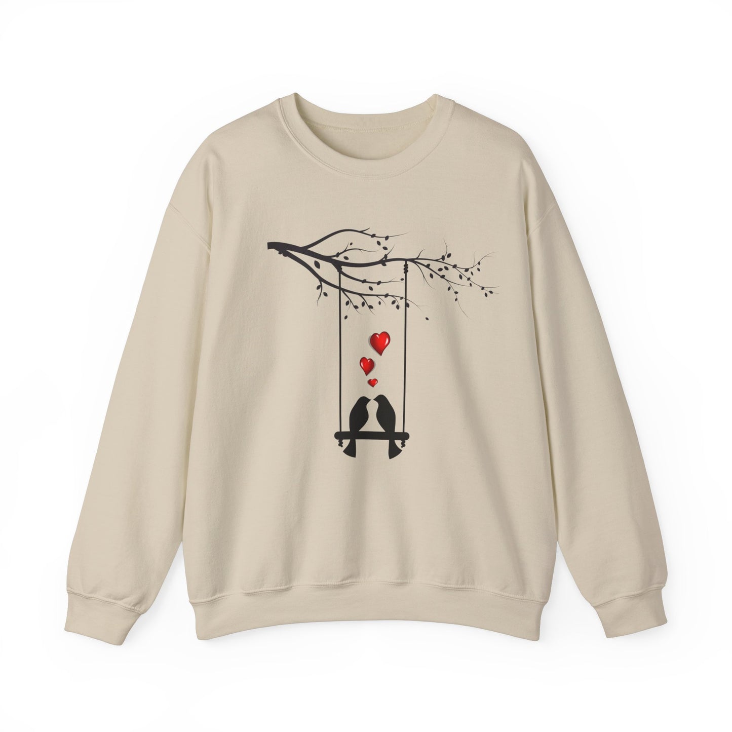 Love Birds in Tree sweatshirt