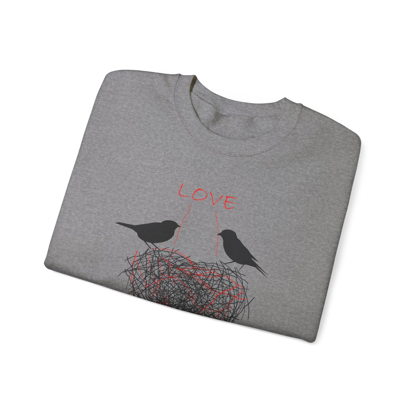 Bird Nest Love sweatshirt