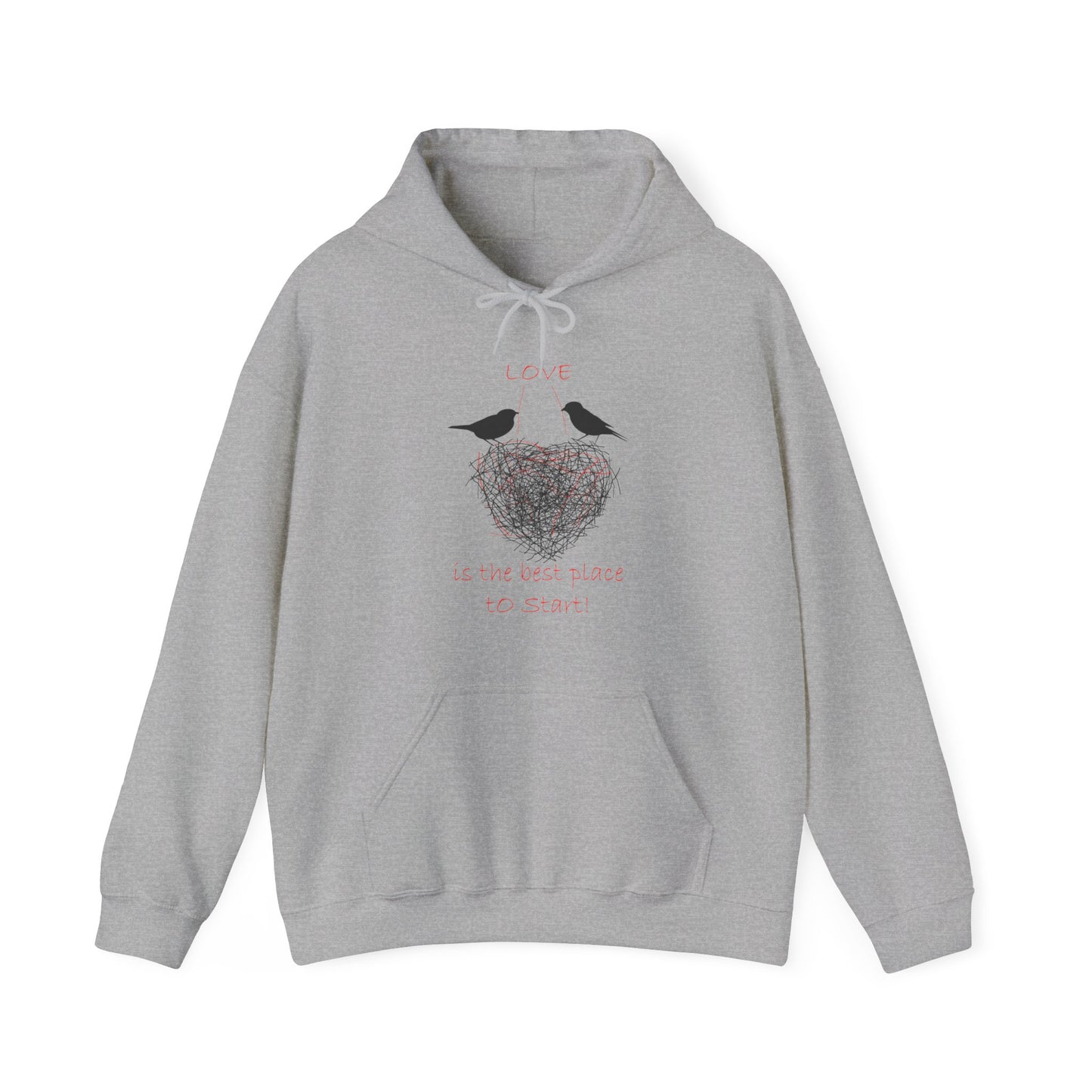 Bird Nest Love Hoodie