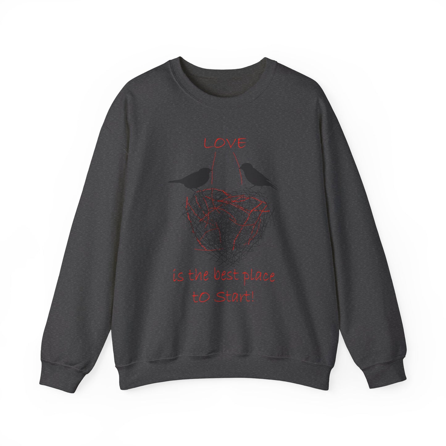 Bird Nest Love sweatshirt